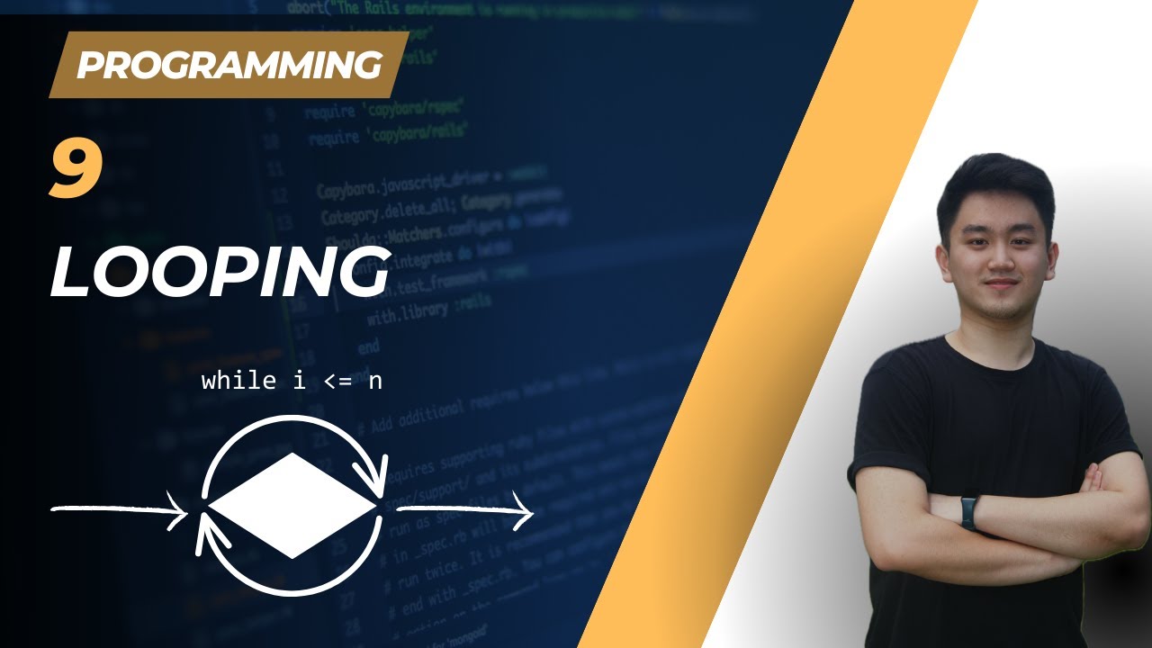 Cara membuat program melakukan looping - YouTube