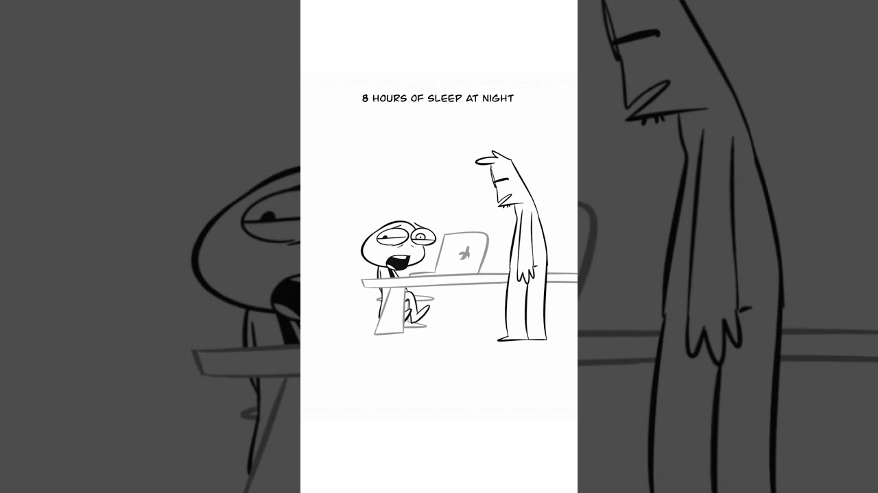 8 HOURS OF SLEEP Animation Meme 