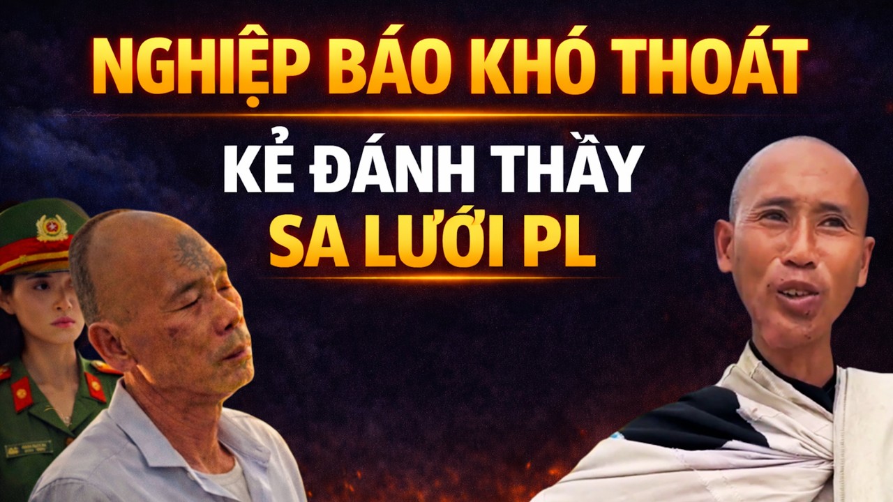 NGHIỆP BÁO KHÔNG THỂ THOÁT! Kẻ Đánh Thầy Minh Tuệ Tại QN Đã Sa Lưới Pháp Luật