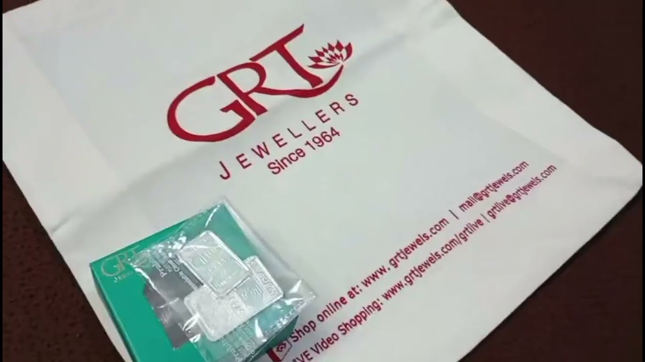 Silver coin purchase video from GRT JEWELLERY | wastage details ang calculation silver coin