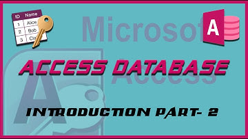 Introduction of Microsoft Access Database in Tamil Part – 2