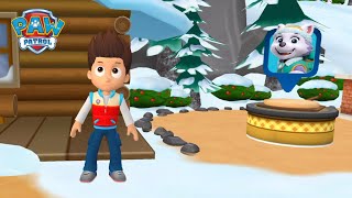 PAW Patrol Rescue World #135 🐶 EVEREST & RUBBLE: WINTER  Location! screenshot 4