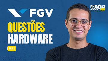 Questões Hardware | Banca FGV | Informática para concursos com professor Danilo Vilanova #opior