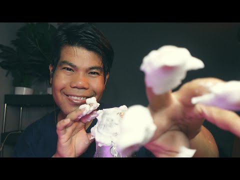 ASMR Thai | นวดโฟม ดุ๊ๆด๊ะๆ เสียงกระซิบ
