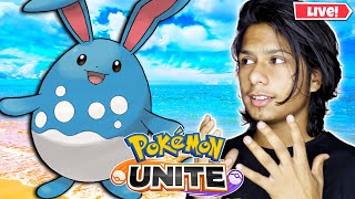 BUBBLE BABY AZUMARILL | POKEMON UNITE LIVE GAMEPLAY screenshot 2