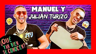 Manuel y Julián Turizo prueban sus lazos de hermanos jugando “¿Qué tan bien se conocen?”