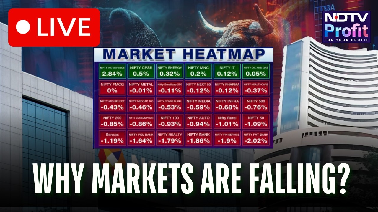 Stock Market News LIVE Updates: Sensex Cracks 700 Points, Nifty Down Nearly 1% | US Iran War Impact