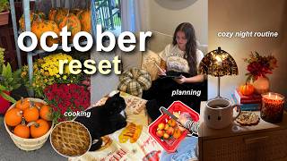 FALL RESET DAY 🧺: productive day in my life, cleaning, decorating & cozy night routine | EP. 3 Update