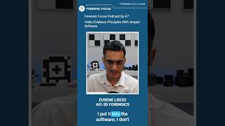 Video Evidence Principles With Amped Software #digitalforensics #podcast