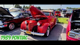 The Ghost Car - Vintage Red 1939 Pontiac Deluxe #pontiac #carshow #youtube