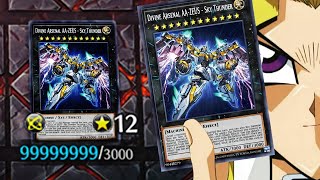 WHEN YOU SUMMON ZEUS WITH INFINITY ATTACK POINT IN YUGIOH MASTER DUEL screenshot 4