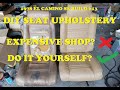 #13. 1978 El Camino SS. DIY bucket seat upholstery. I saved over $1000 doing it myself!