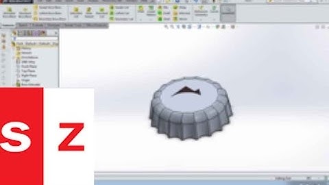 Solidworks Bottle Cap Tutorial
