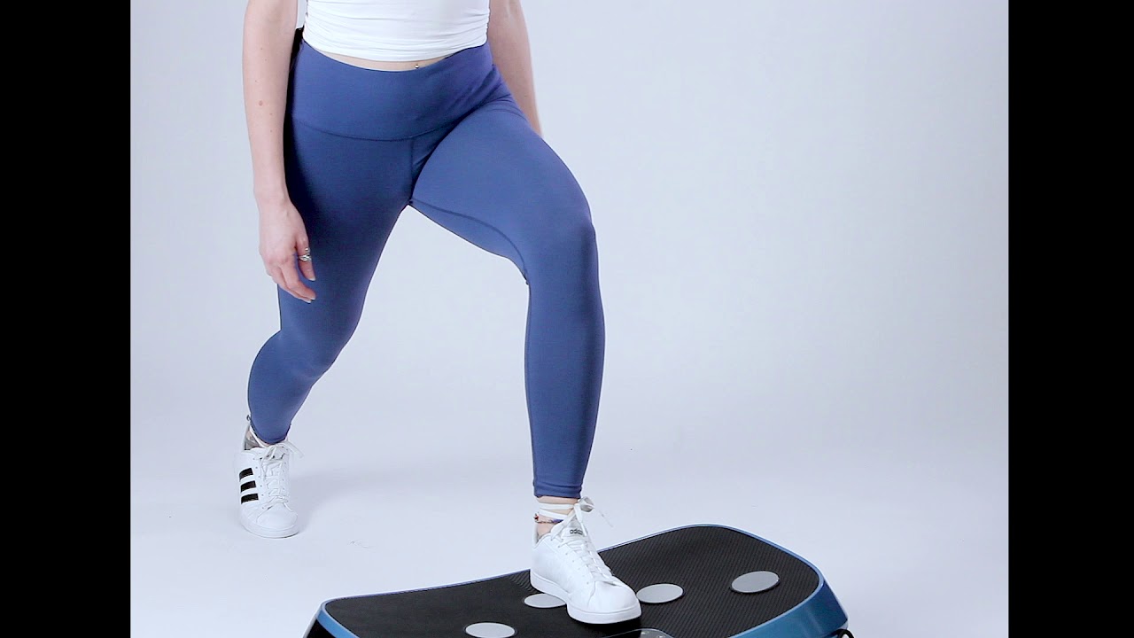 How to get stronger with the vibration plate Week 1 YouTube