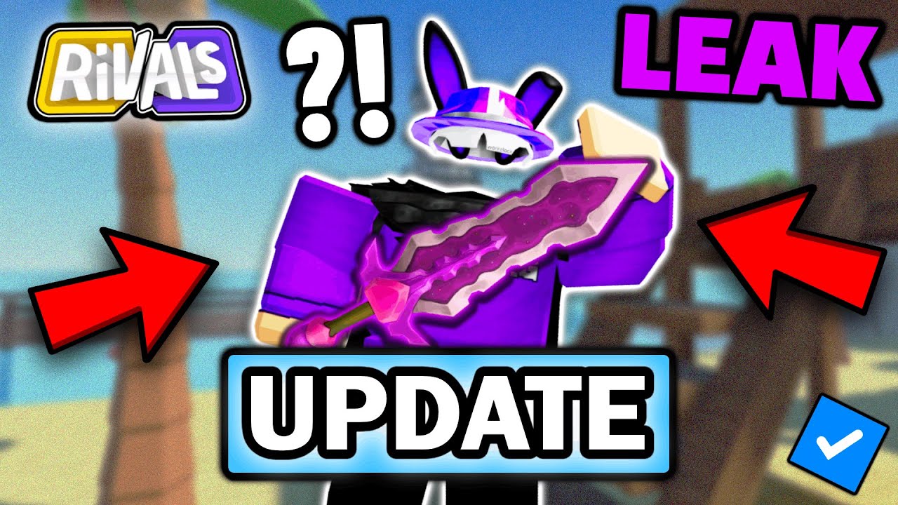 NEW UPDATE got LEAKED... (Roblox Rivals News) 😱