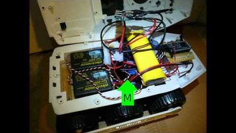 Modified BigTrak with IGEPv2 board and mbed