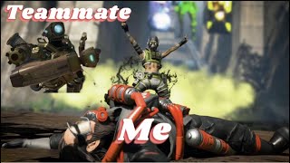 TIRED OF BAD TEAMMATES? WATCH THIS! -Apex Legends Stories