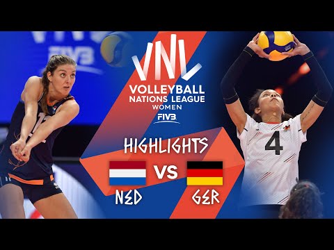 NED vs. GER - Highlights Week 1 | Women's VNL 2021