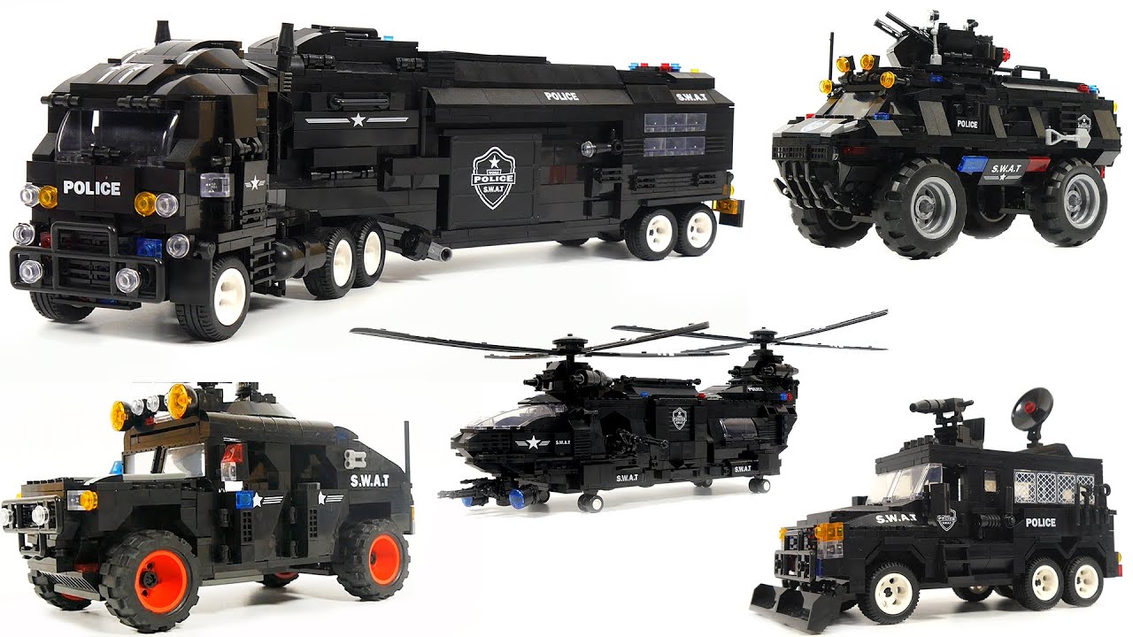 Swat Raid  Lego craft, Lego projects, Lego army