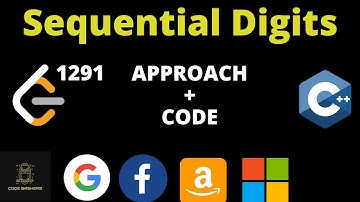 Sequential Digits LeetCode | LeetCode 1291 | Leetcode September Challenge