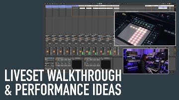 Liveset walkthrough & Performance ideas (with Ableton, Push3 & hardware synths)