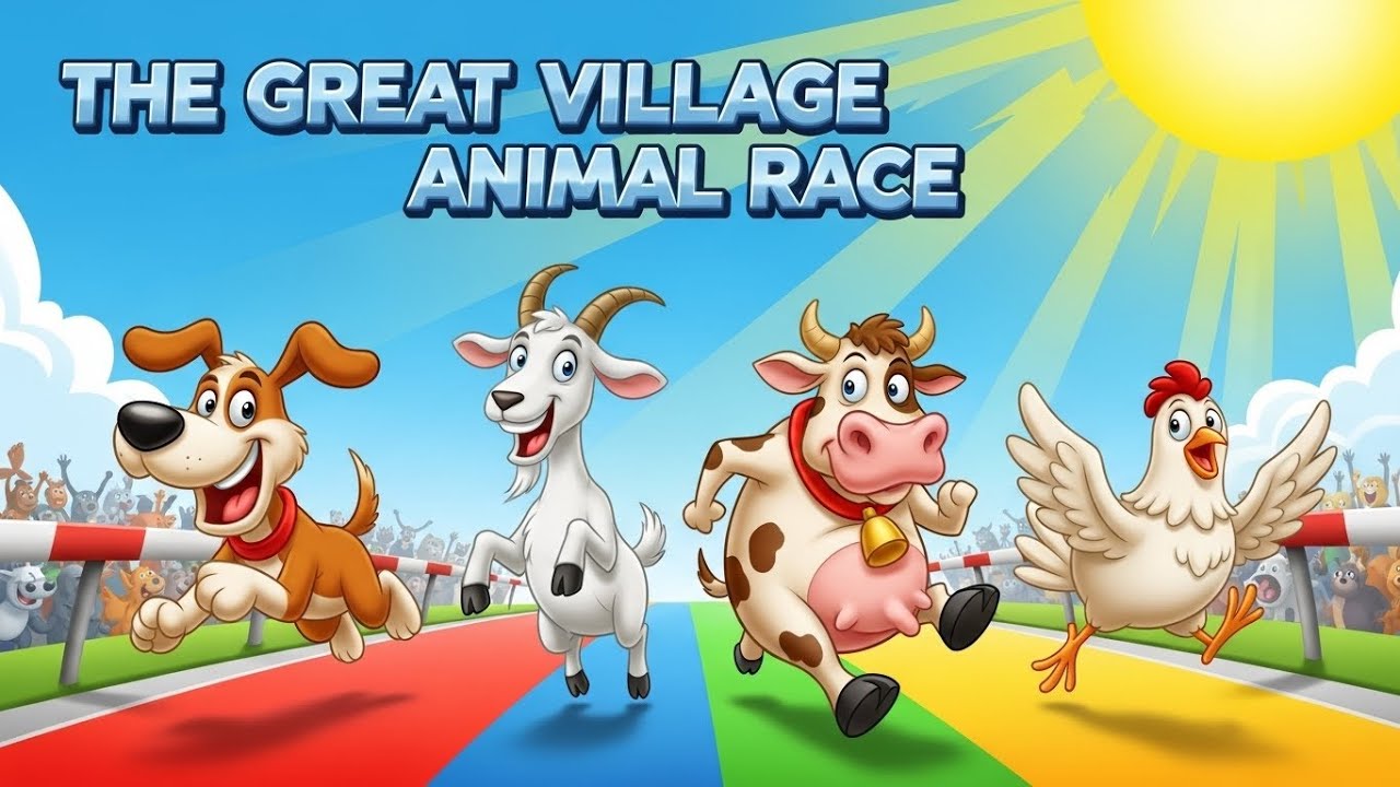 The Secret Life of Village Dogs  Funny Cartoon Storytelling 🐕🏡😂  Viral Animation 2026