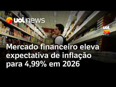 Financial market raises inflation forecast to 4.99% for 2026
