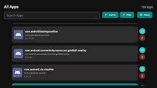 APP Manager QUERY ALL PACKAGES Permission screenshot 5