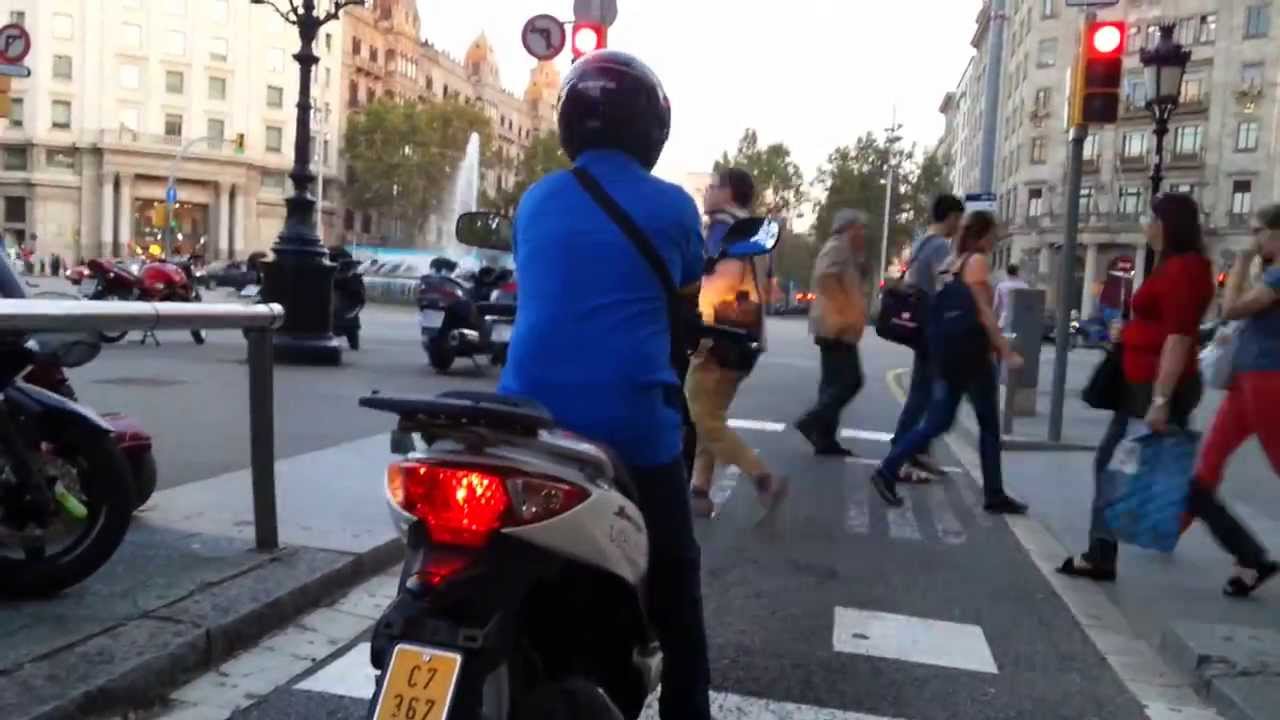 Barcelona en Scooter