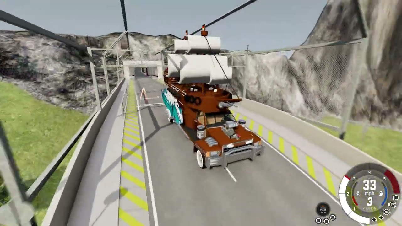 BeamNG drive with realistic cars