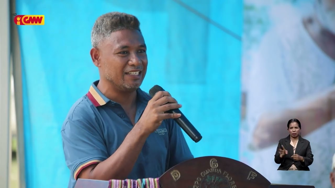 Sekretáriu Estadu Floresta Inagura Edifísiu Sentru Treinamentu Integradu Floresta Iha Manatutu