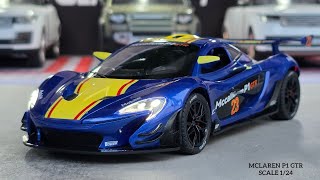 HD Miniature | McLaren P1 GTR 1/24 Scale Diecast Metal Model Car 1 24 Scale Mclaren P1