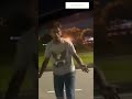 Witnesses React to Porsche Windshield Smash #views