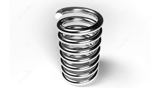 How to design a Helical Coil Spring | Compression Spring | Autodesk Inventor Tutorials