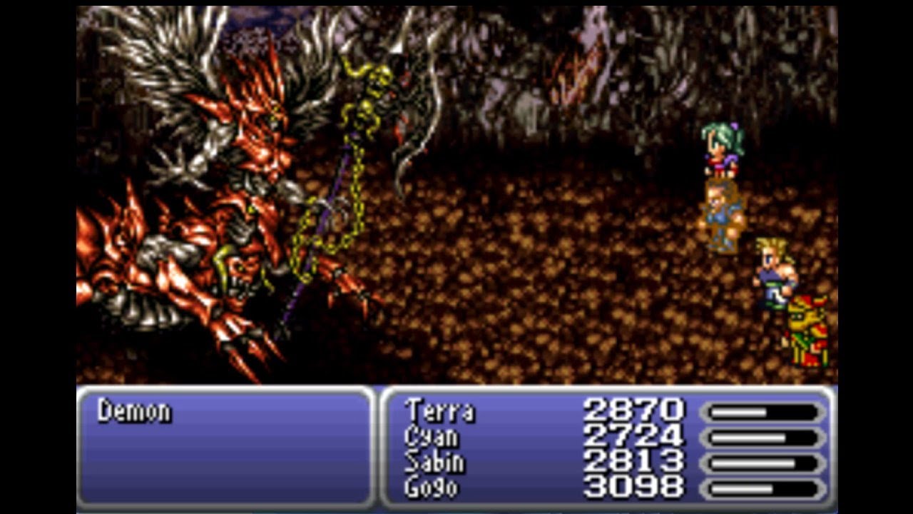 Demon, the Progenitor of Magic - Final Fantasy VI Playthrough Episode