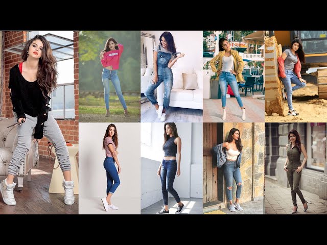 Jeans top poses | Jean top, Poses, Tops-sonthuy.vn