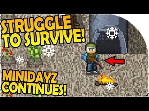 THE STRUGGLE TO SURVIVE - MINIDAYZ CONTINUES! - Mini DAYZ Gameplay ( Android / iOS )