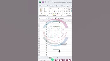 Formation EXCEL 2025: Comment créer une série de nombre ou date sur EXCEL !