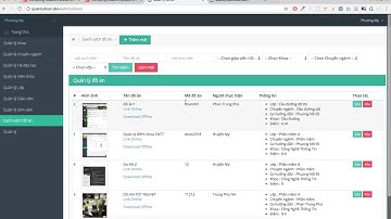 Giới thiệu ứng dụng đồ án quản lý và thống kê thu thập đồ án cho sinh viên 2021 PHP MYSQL