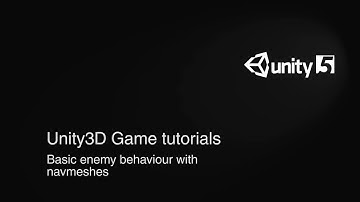 Unity3D - Basic enemy behaviour with navmeshes
