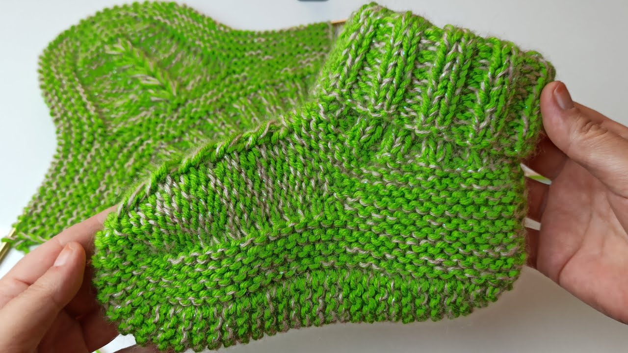 ENNN KOLAYINDAN EV ÇORABI YAPILIŞI ( iki şiş ile patik modelleri )