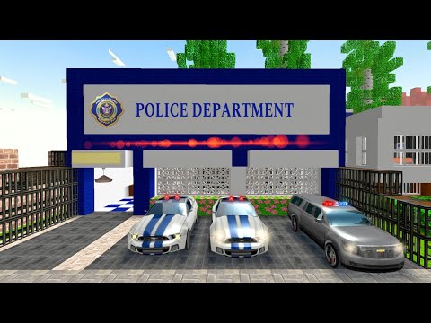 I Spent My First Day As Police Officer In Party Craft 