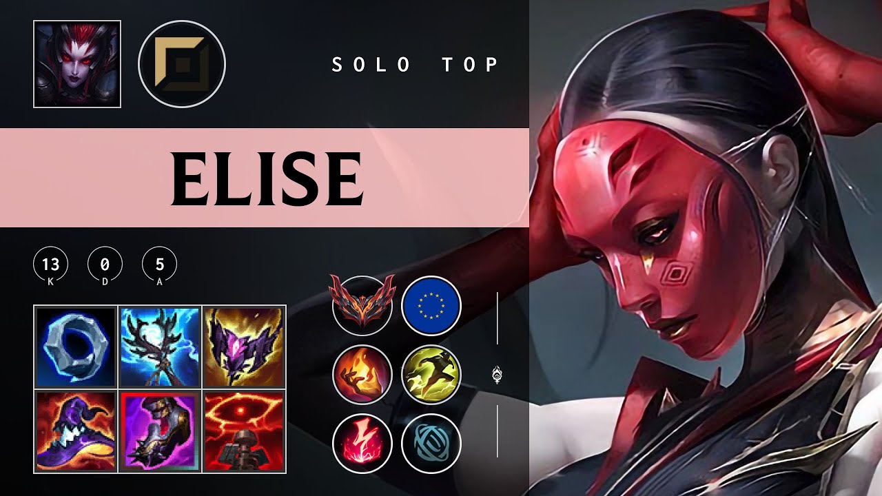 Elise Top vs Zaahen - EUW Grandmaster Patch 25.24