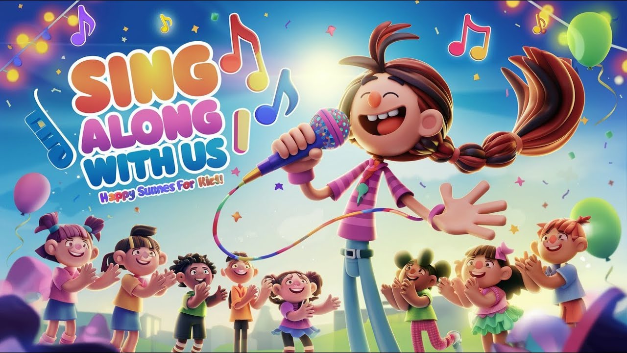 Sing Along With Us | Happy Songs for Kids | All Kids Tv - YouTube