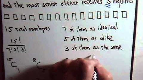 Combination Problem Example 8 [Combination & Partial Permutation]