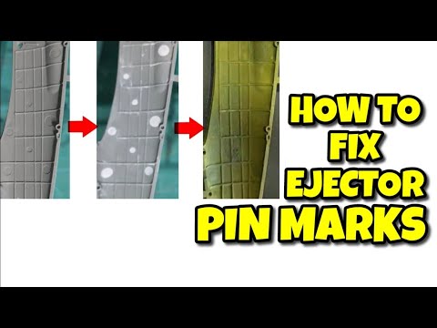 How to Fix / Fill Ejector Pin Marks and Holes on a Scale Model