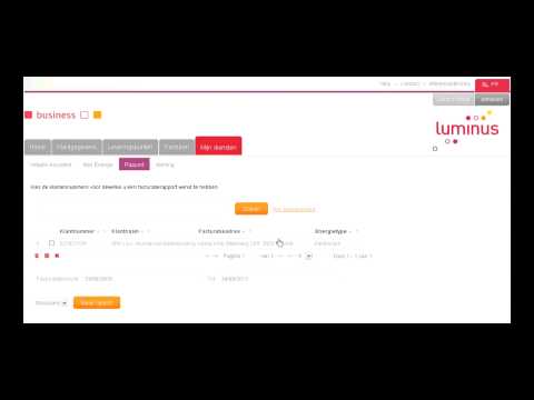 Luminus Business: waar vind ik mijn facturen en rapporten op my.luminusbusiness.be