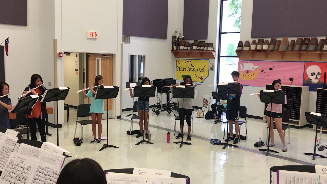 TMEA Flute Etude 2019, 1 in A Minor by Donjon YouTube