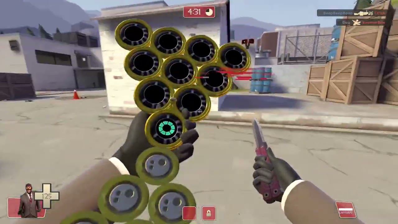 Karma Charger TF2 Joke Weapon ForceTenDeadRinger (REUPLOAD) YouTube