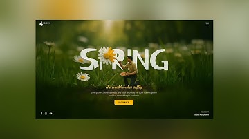4 Seasons WordPress Parallax Theme